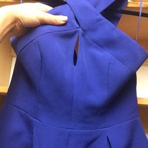 KEEPSAKE THE LABEL romper in royal blue